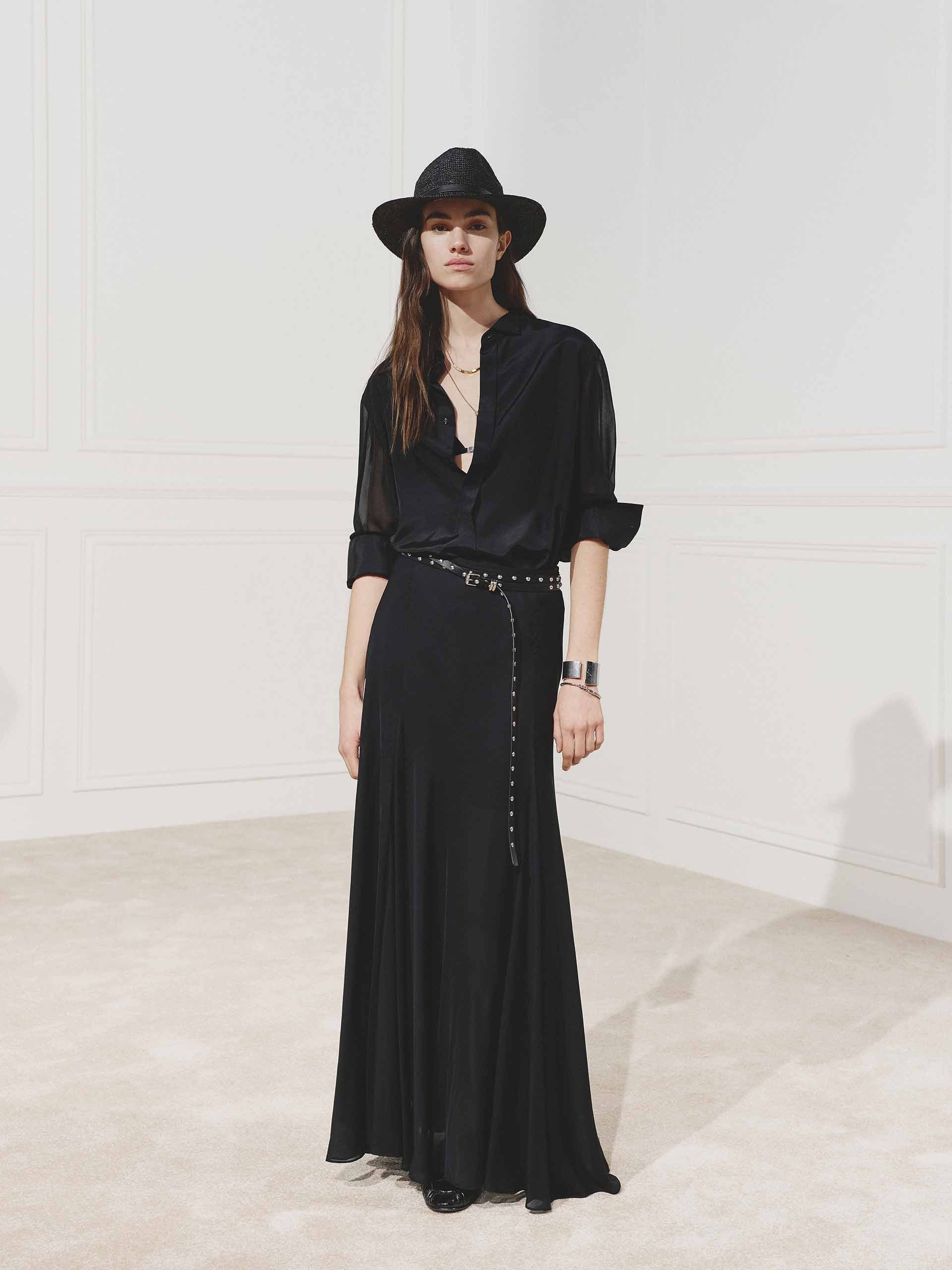 Wing Collar Silk Shirt - Image 9