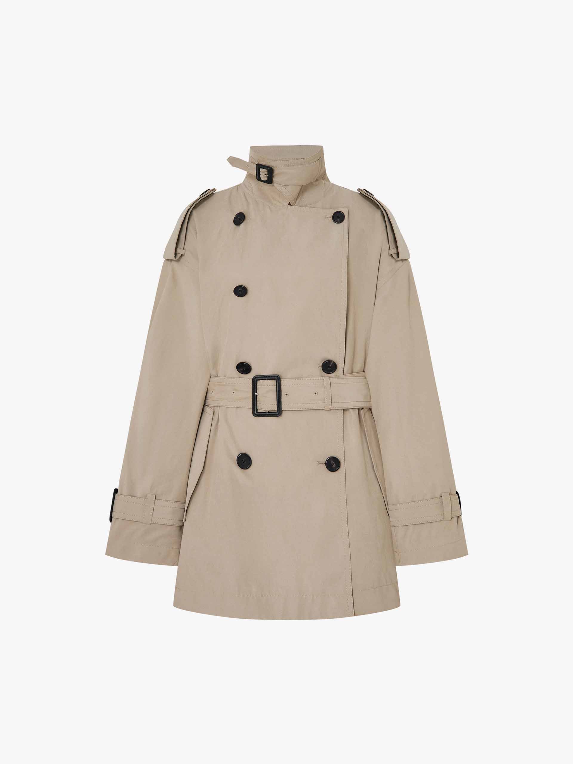 With Belt Trench Coat - Image 5