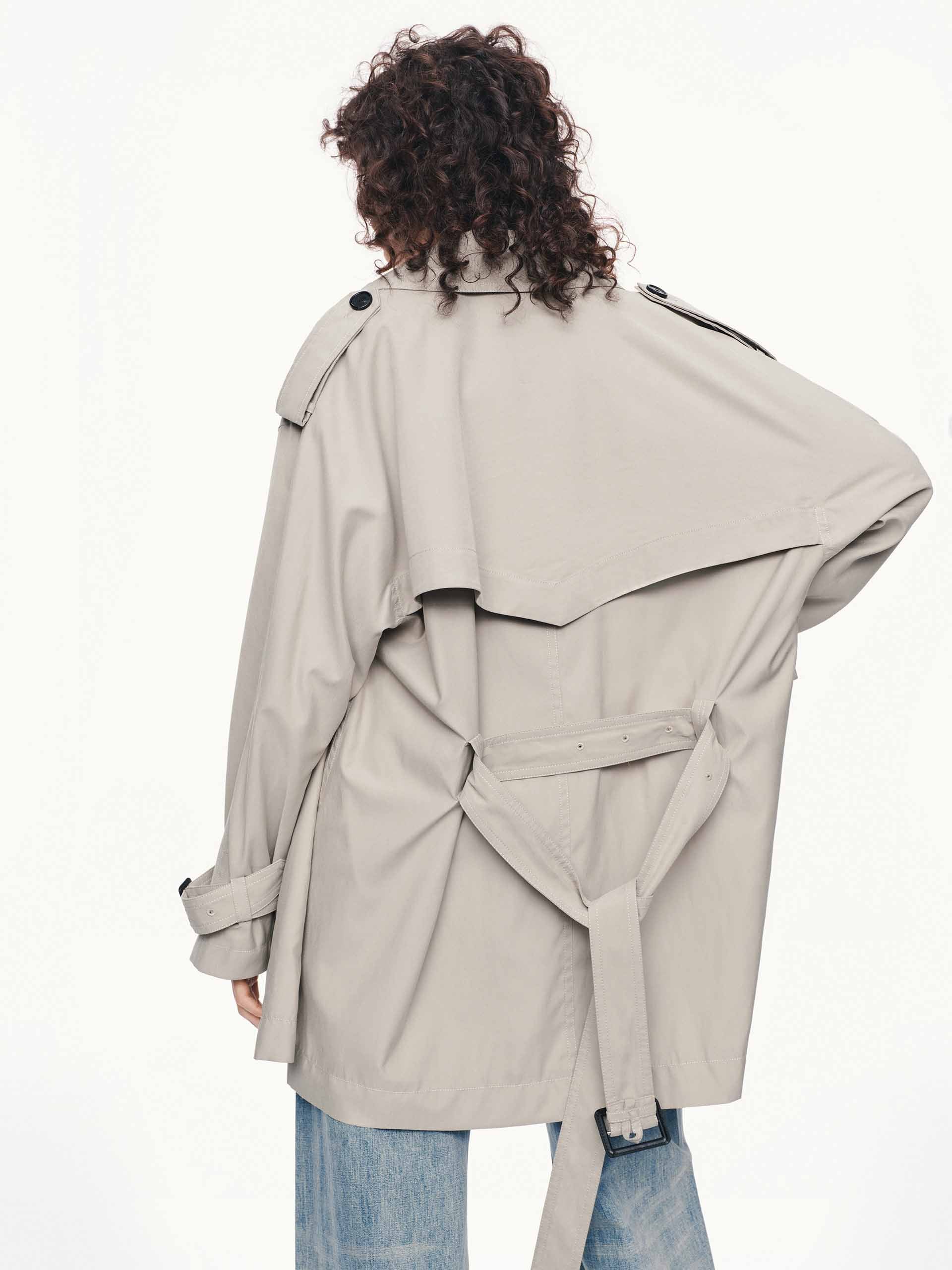 With Belt Trench Coat - Image 8