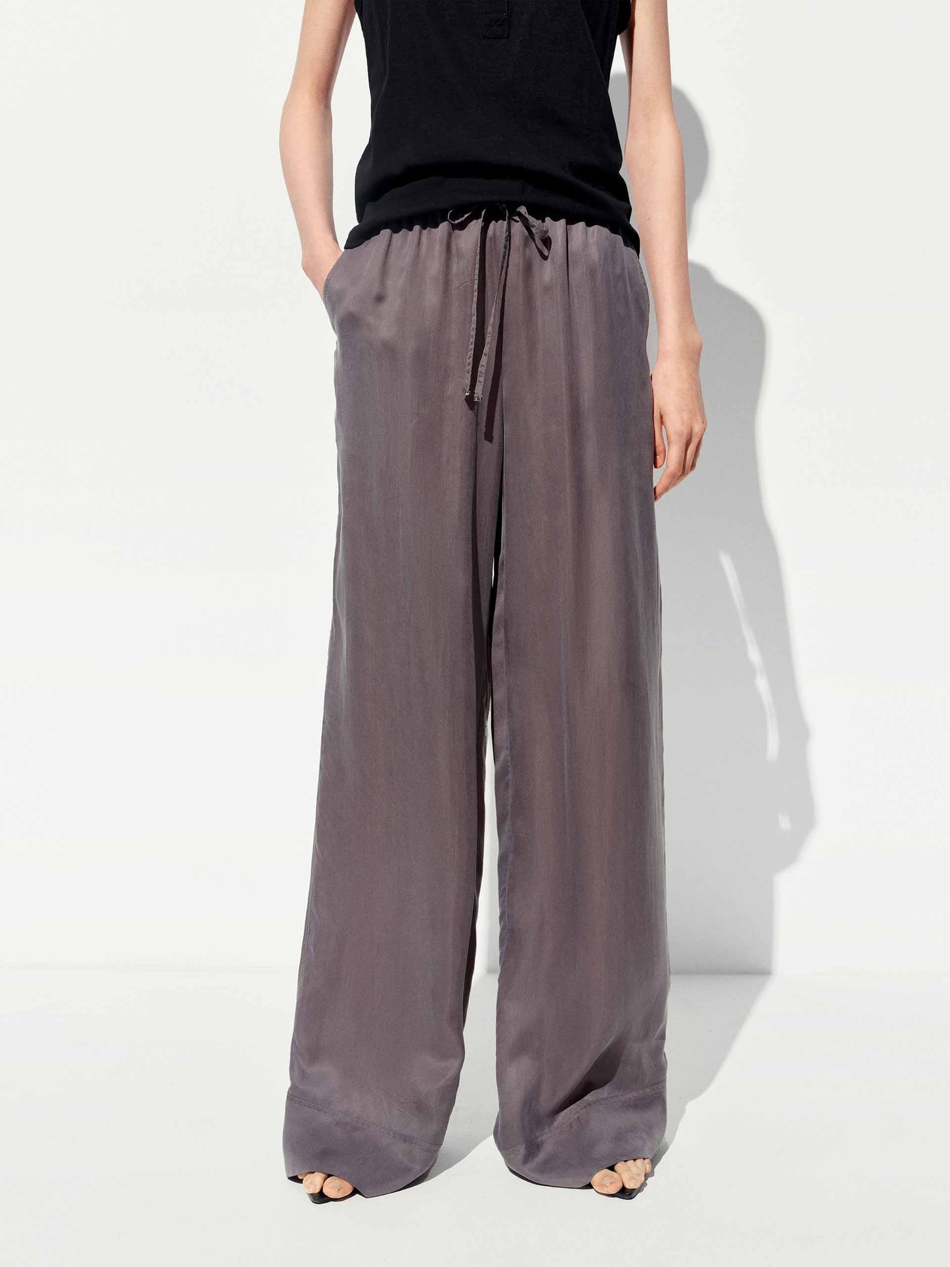 With Drawstring Straight Trousers - Image 9