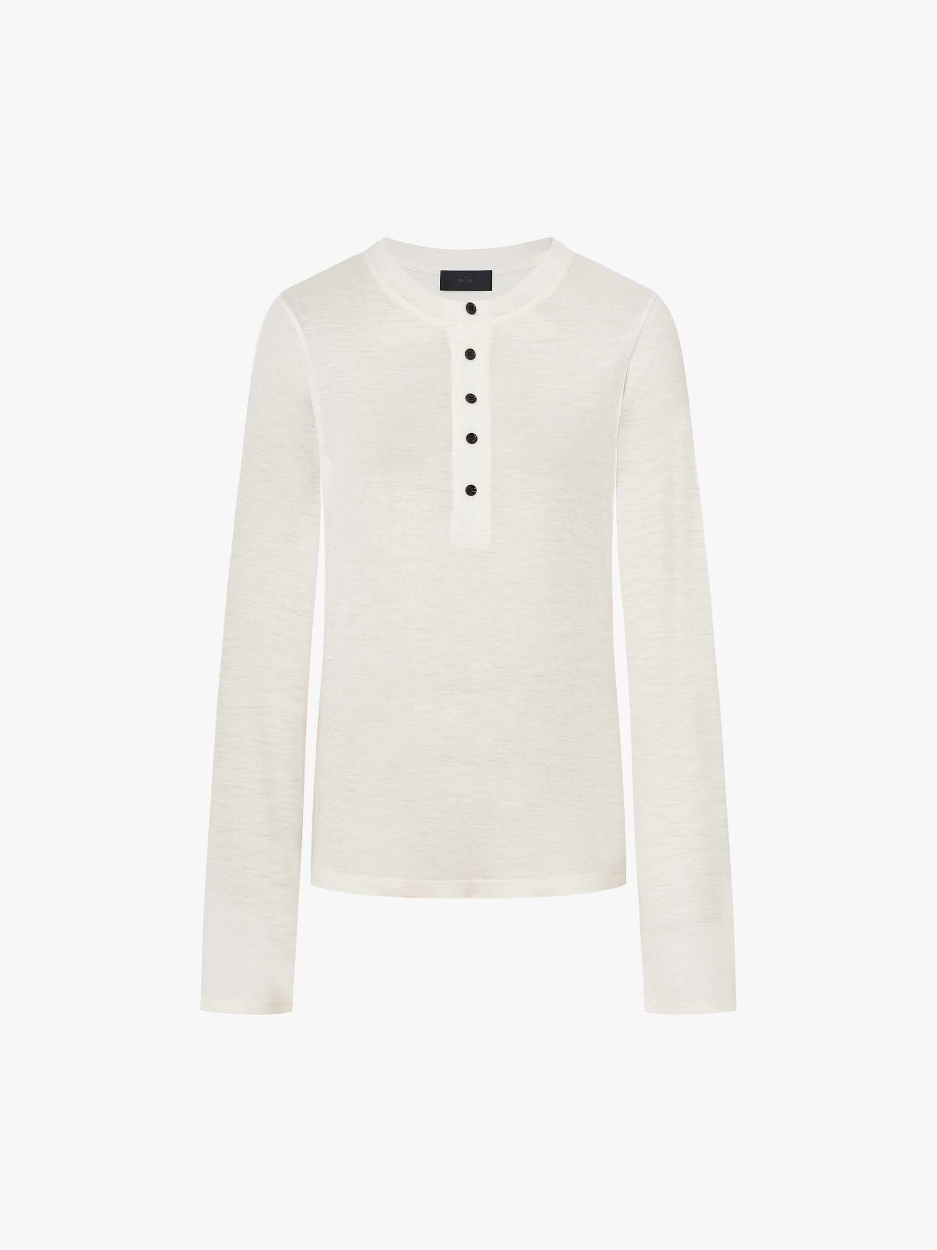 Wool Blend Button Blouse - Image 5