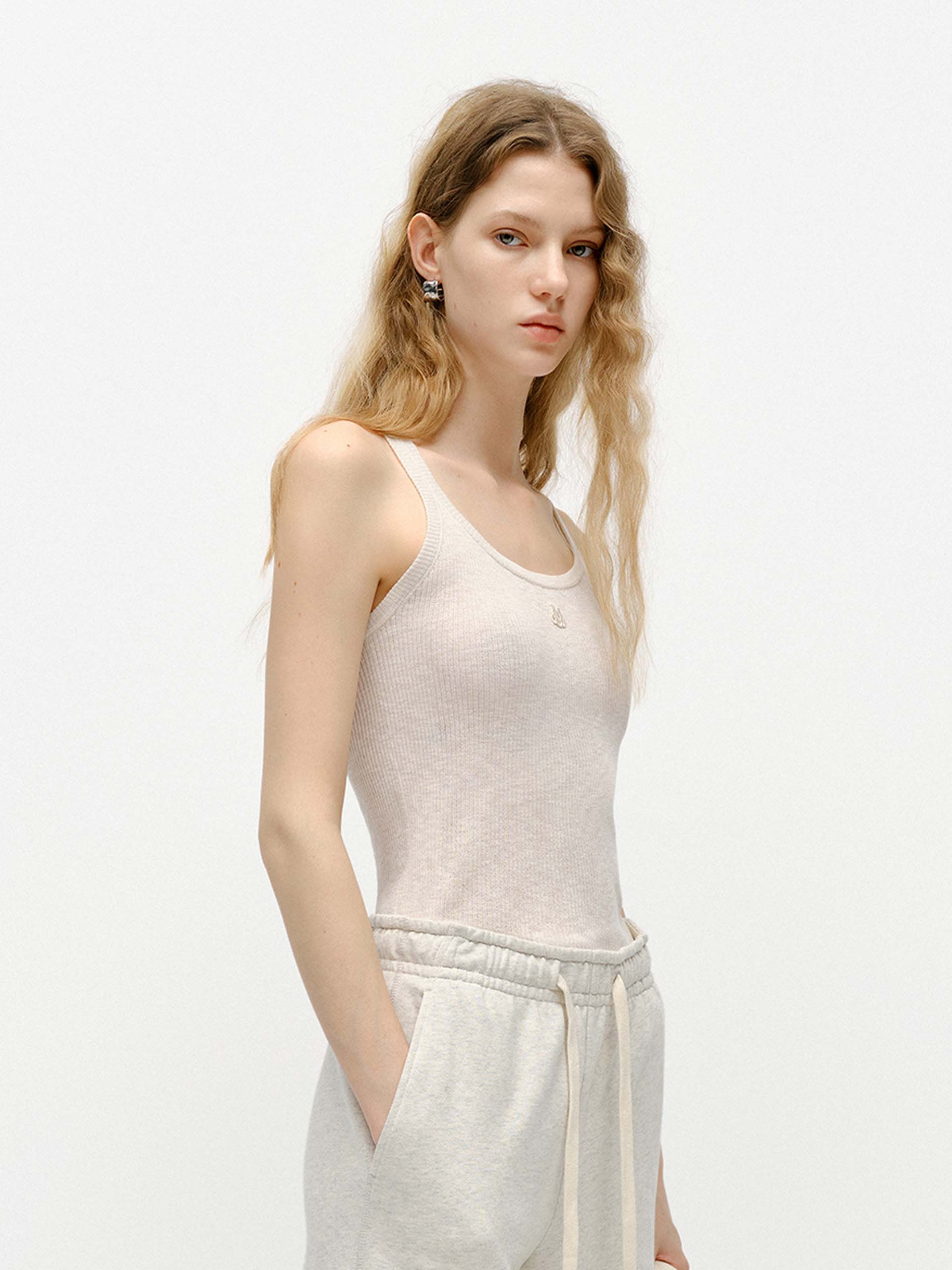 Wool Blend Knit Tank - Image 23