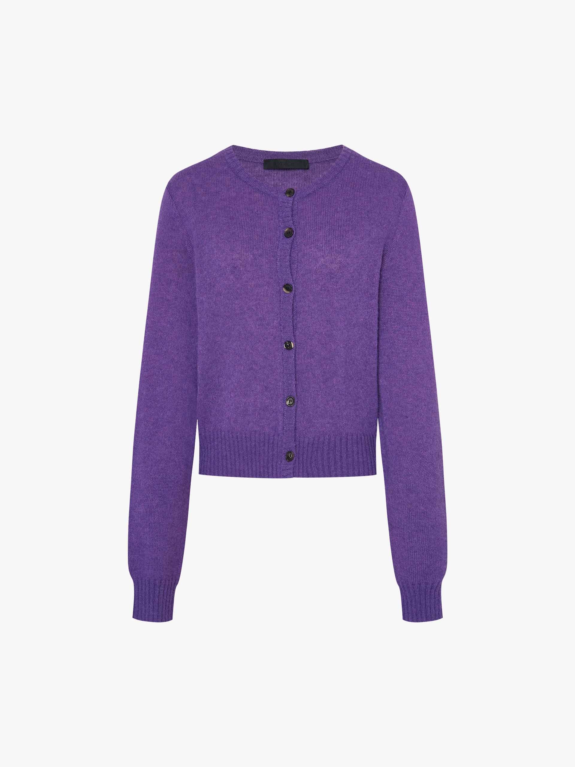 Wool Blend Knitted Cardigan - Image 5