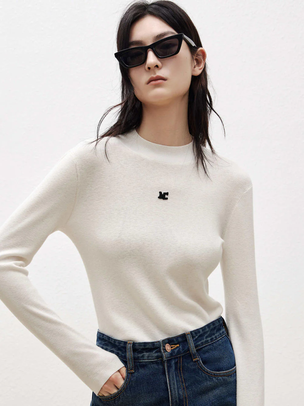 Wool Blend Knitted Top - Image 5