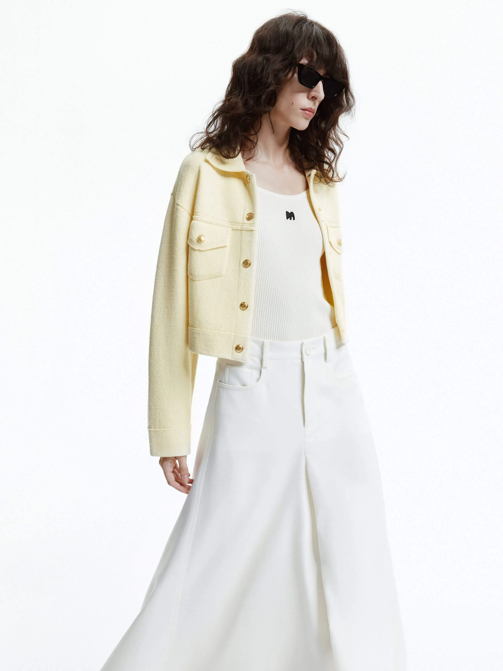 Wool Blend Maxi Skirt - Image 23