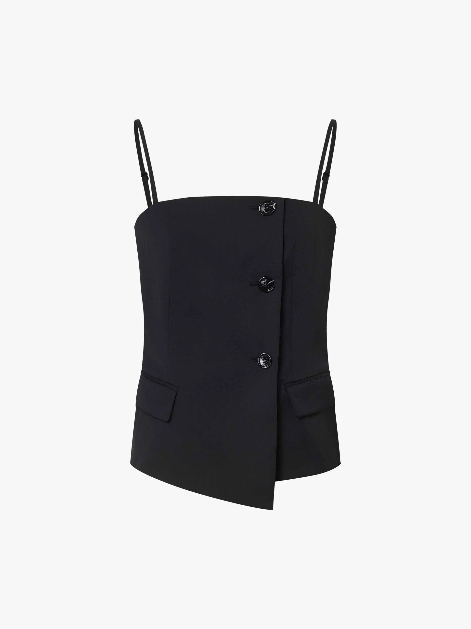 Wool Blend Tailored Top - Image 13