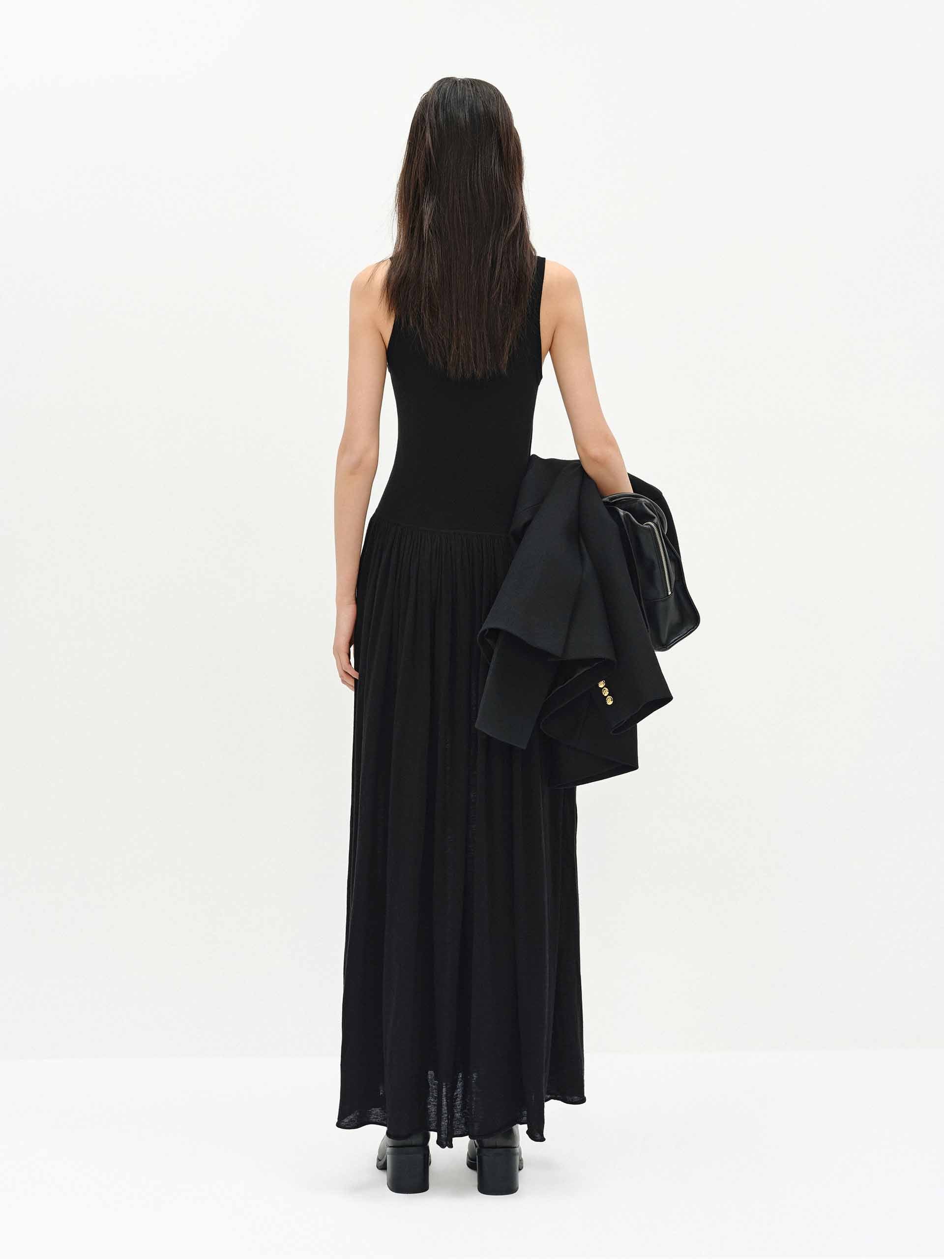 Wool Blend Tank Dress - Image 15
