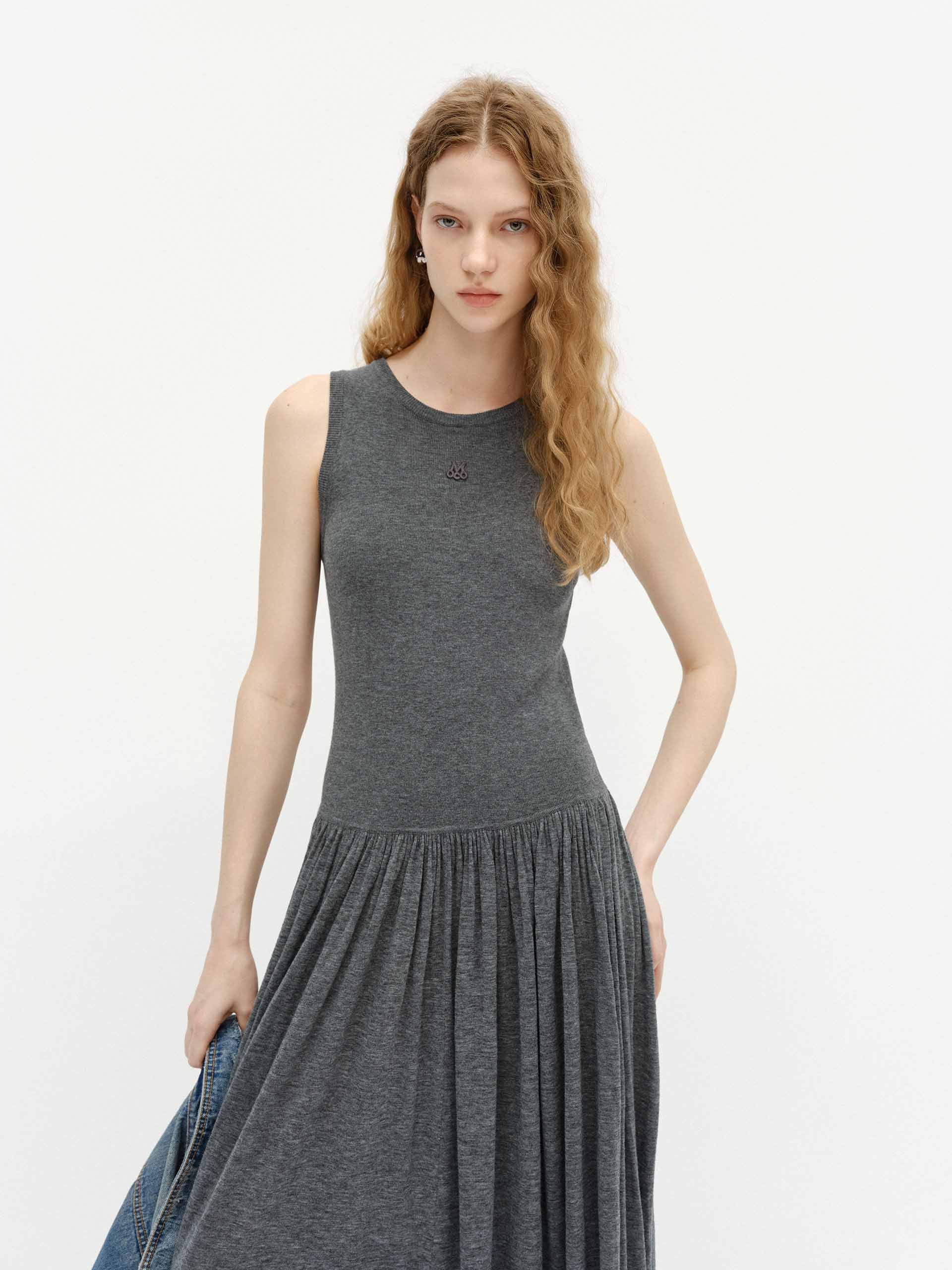 Wool Blend Tank Dress - Image 2