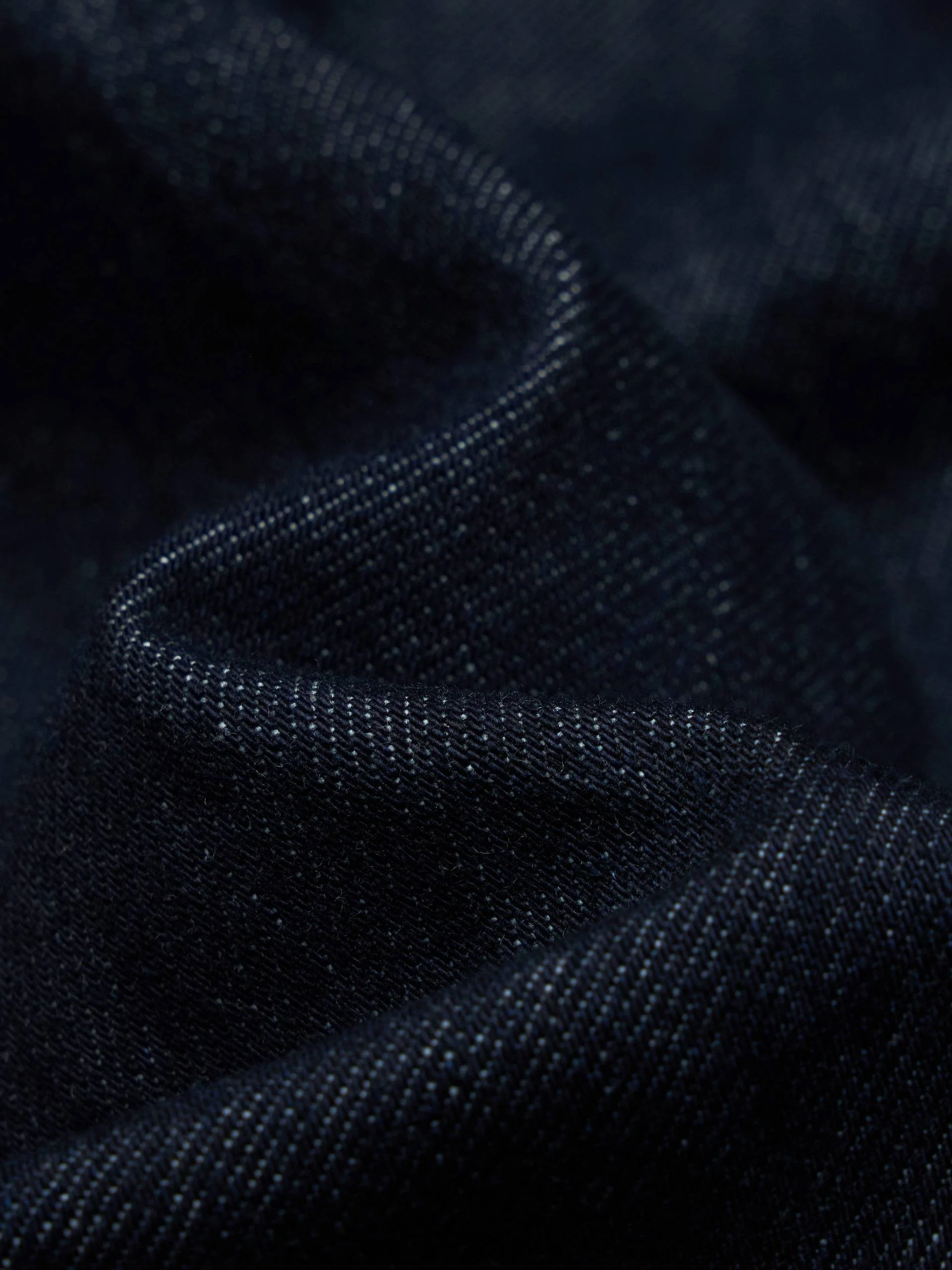 Wool Collar Denim Coat - Image 4