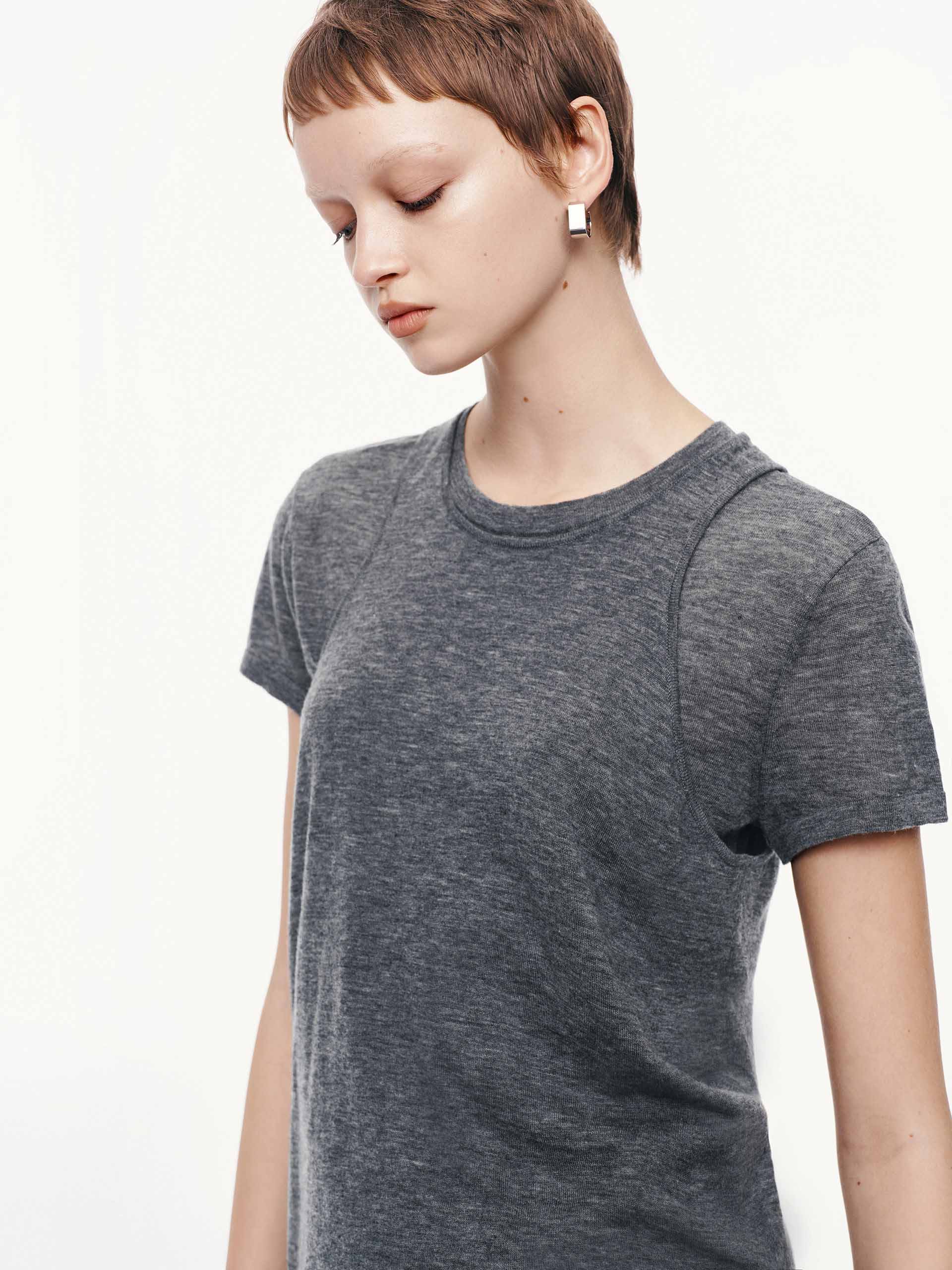 Wool Knitted Top With Tank - Image 15