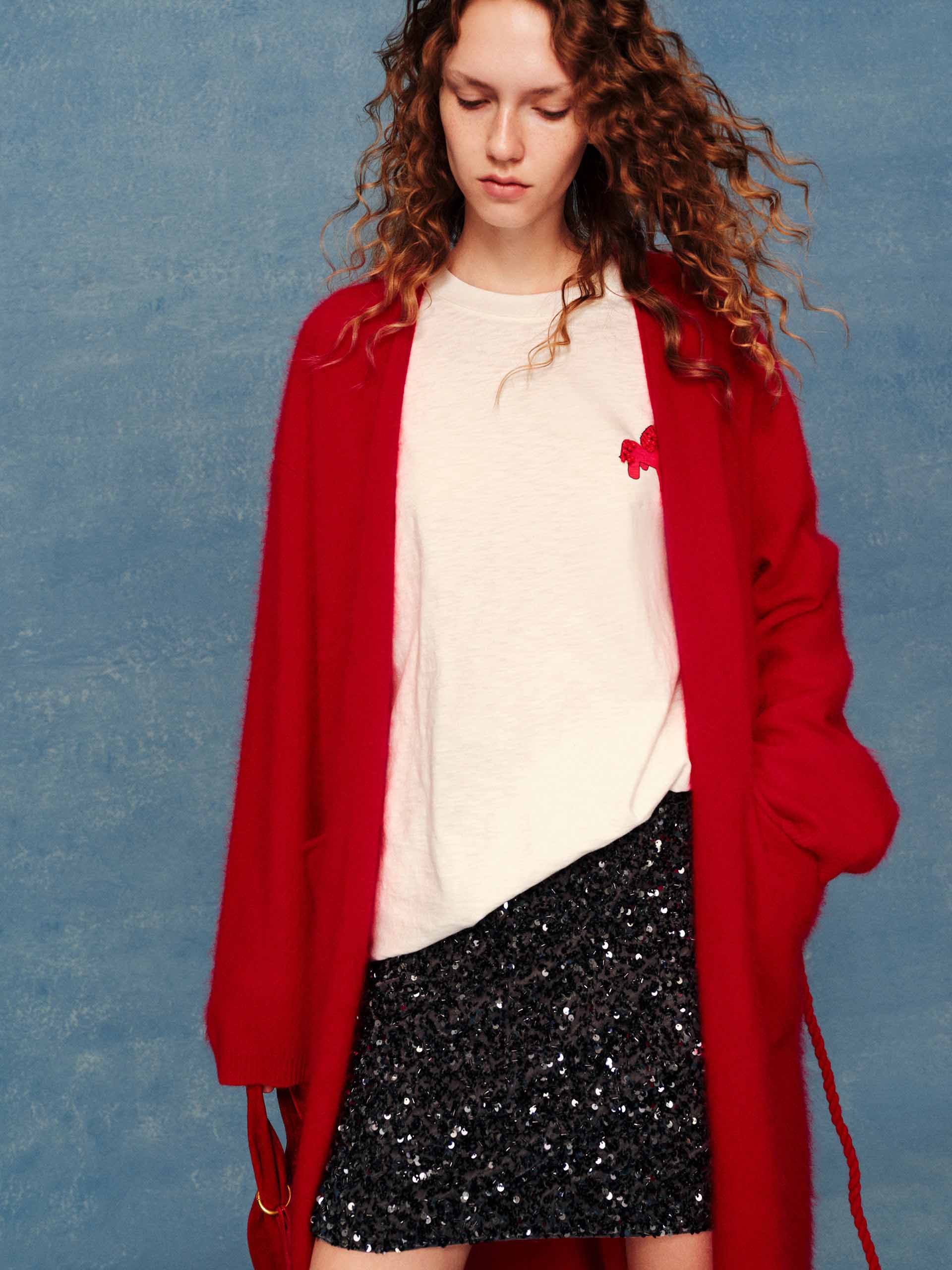 Wool Longline Knit Cardigan - Image 6