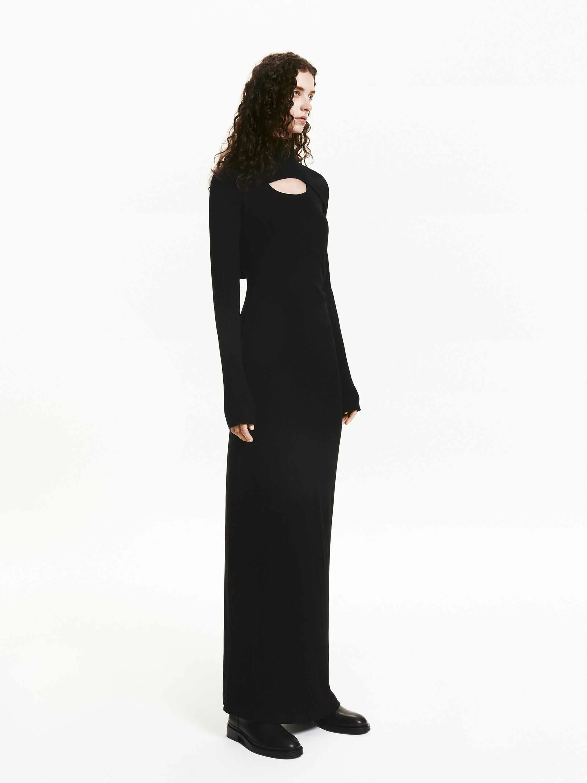 Wool Maxi Tank Dress Set - Image 15