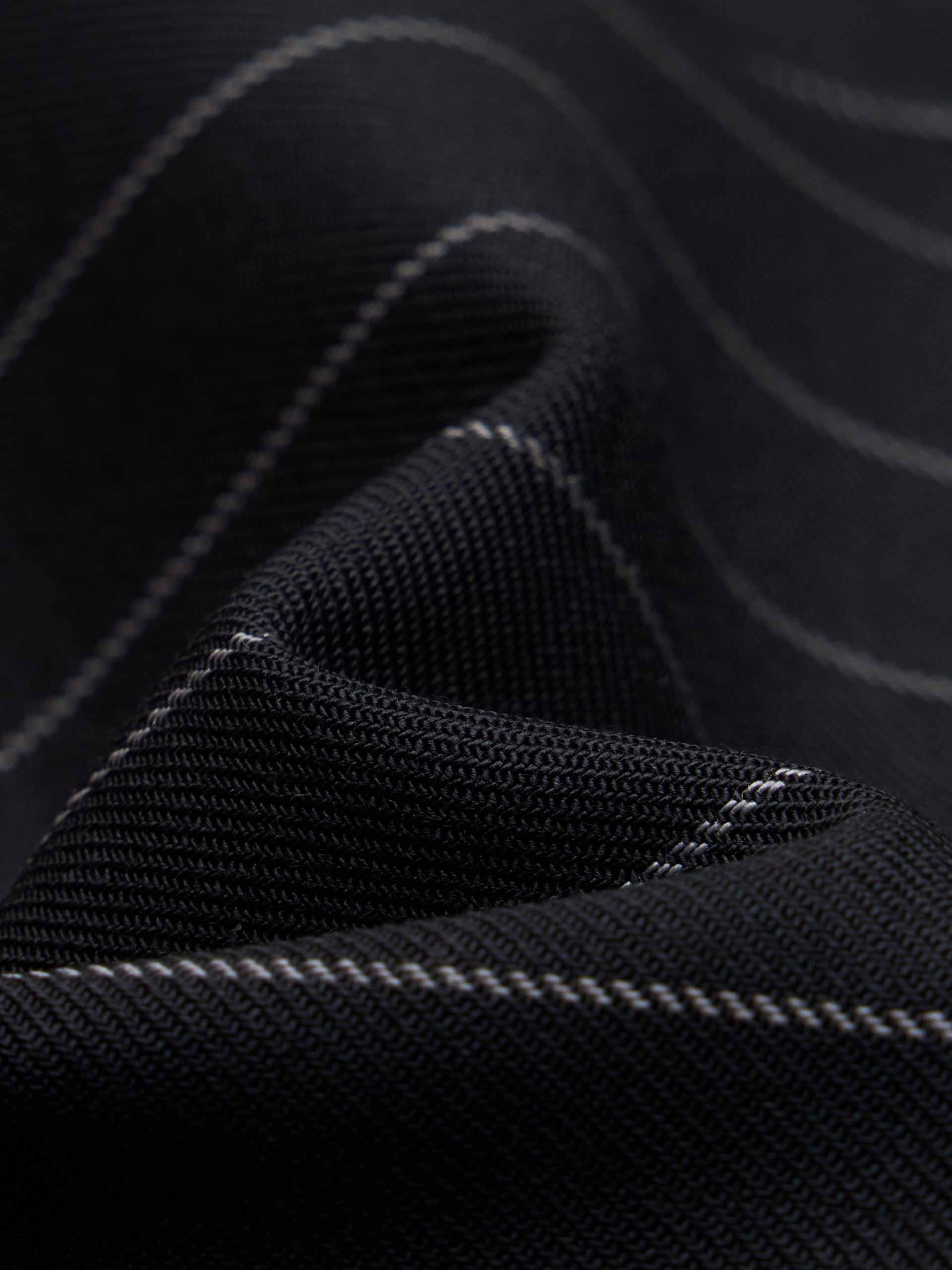 Wool Pinstripe Waistcoat - Image 4