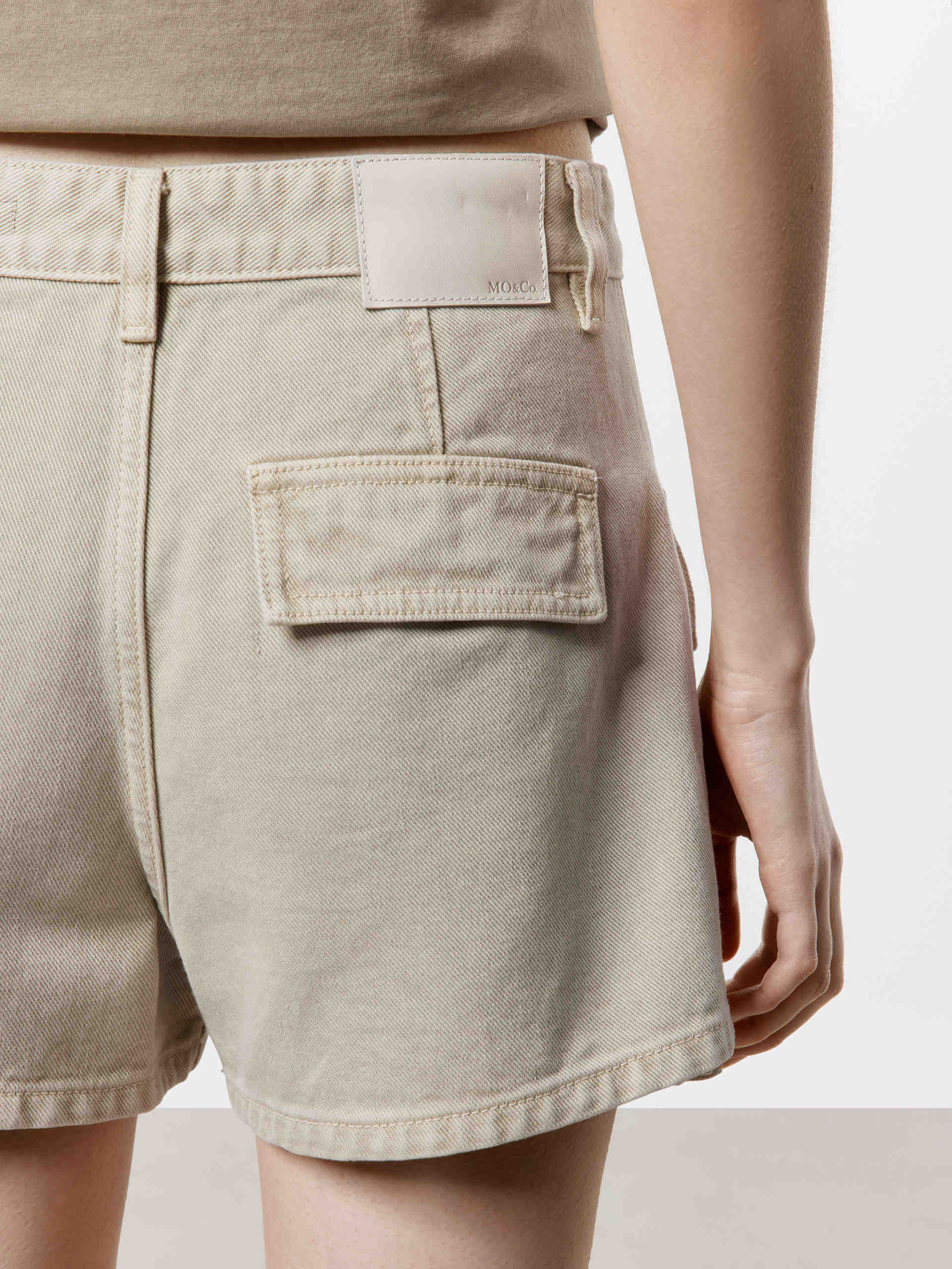 Wrap Detail Cargo Shorts - Image 11
