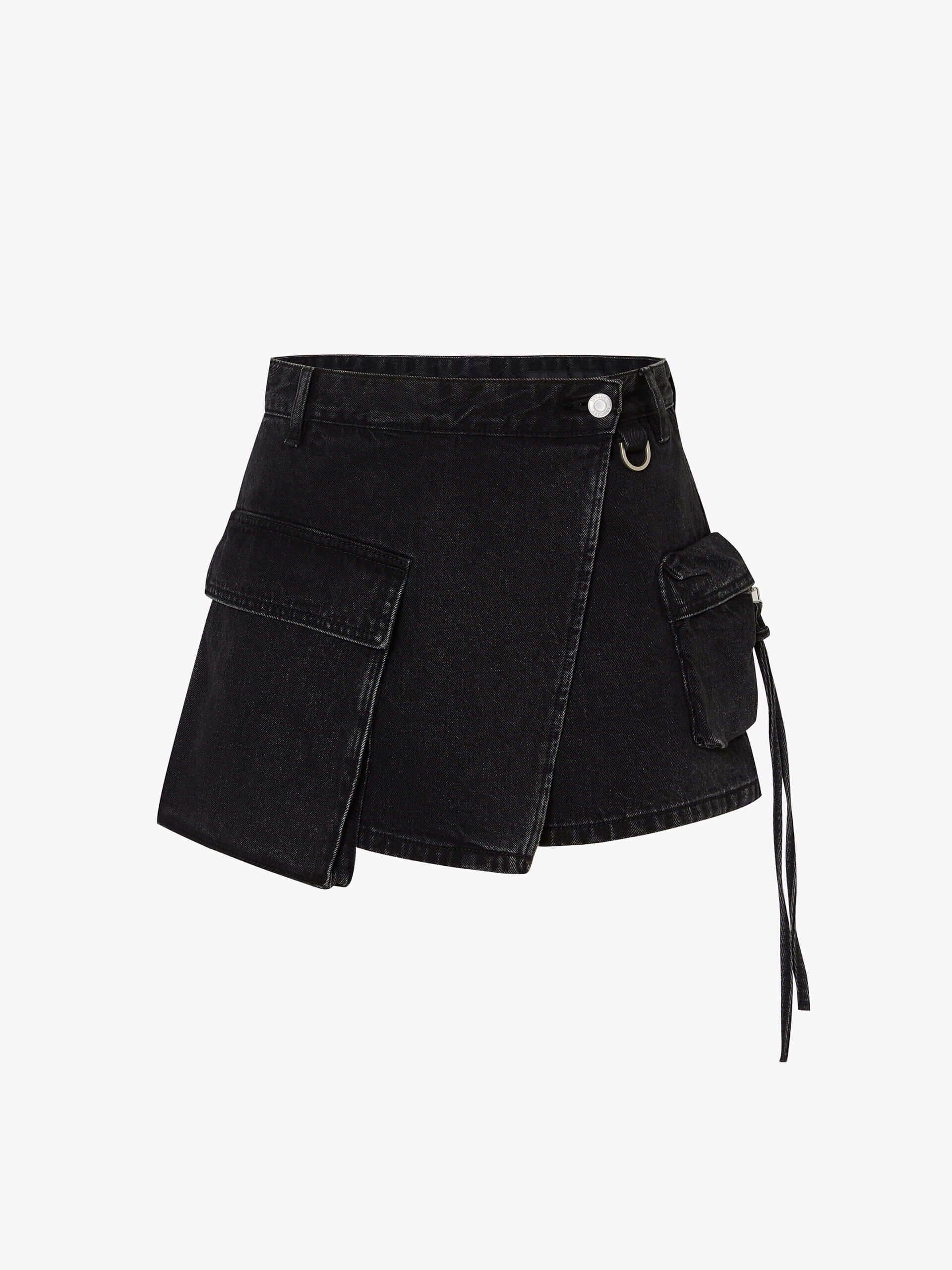 Wrap Detail Cargo Shorts - Image 21