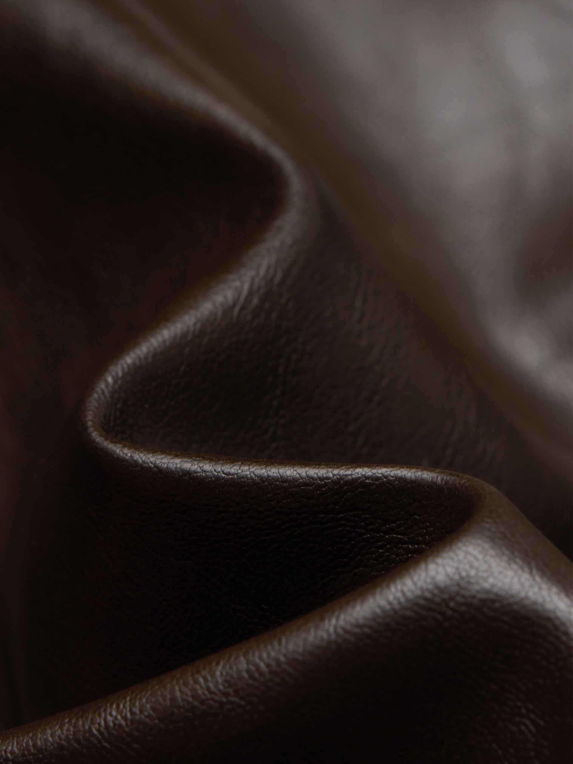 Wrap Detail Leather Skirt - Image 10