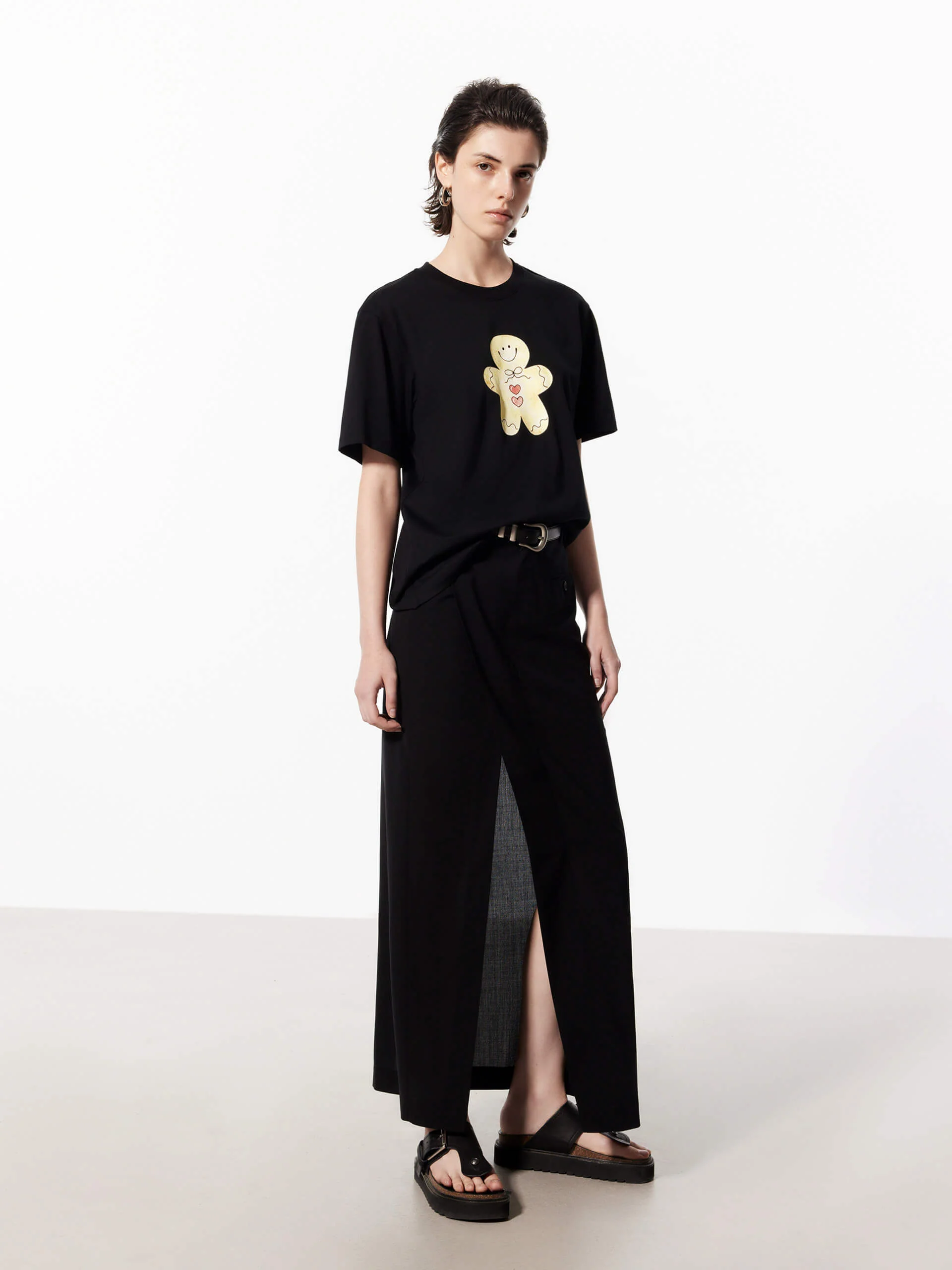 Wrap Detail Midi Skirt - Image 10