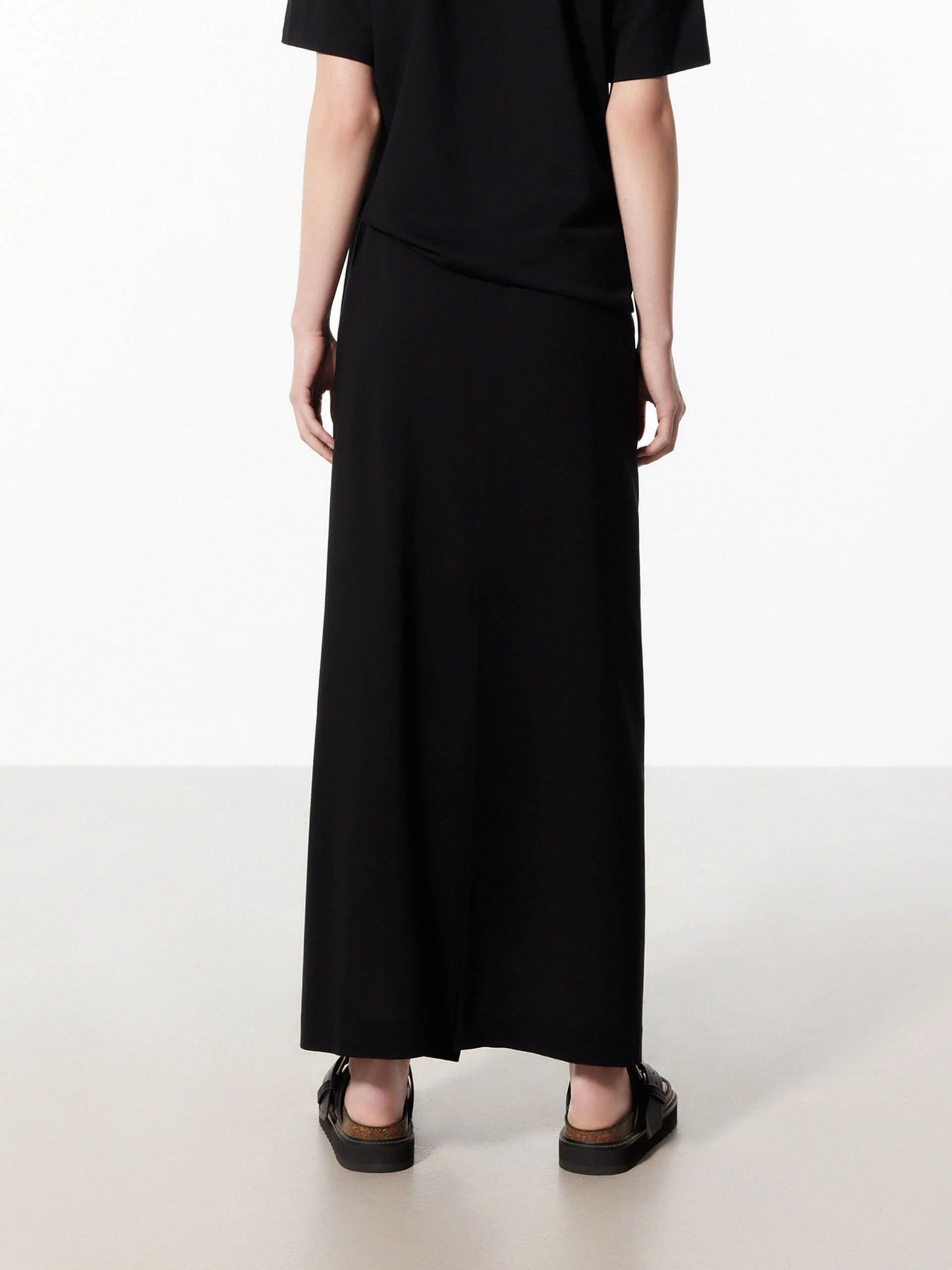 Wrap Detail Midi Skirt - Image 11