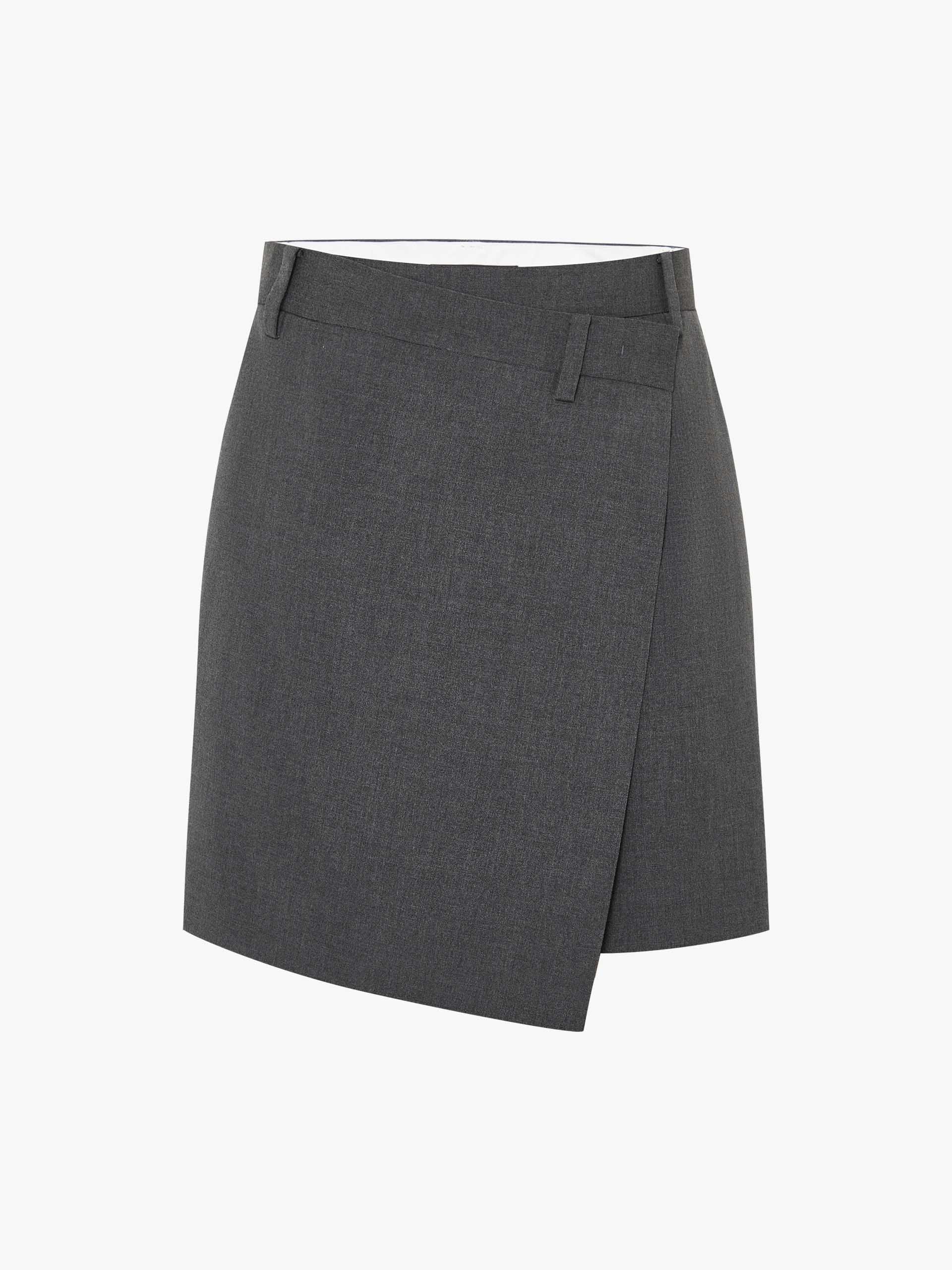 Wrap Detail Mini Skirt - Image 5