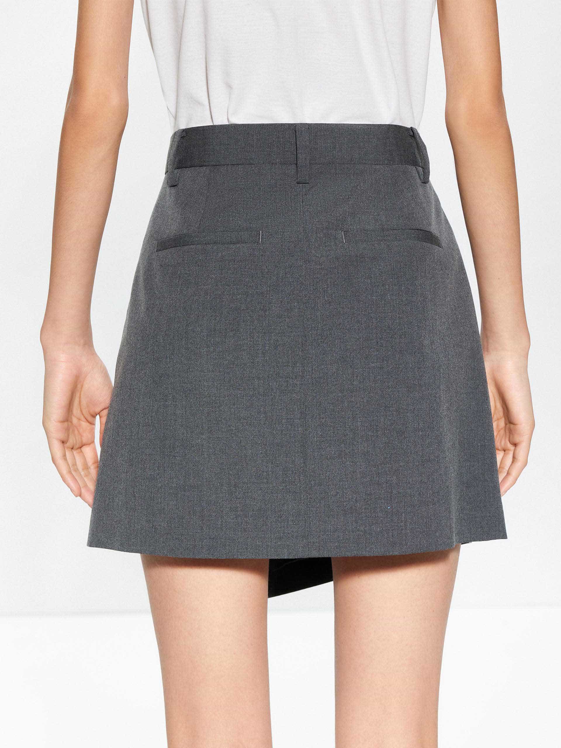 Wrap Detail Mini Skirt - Image 7