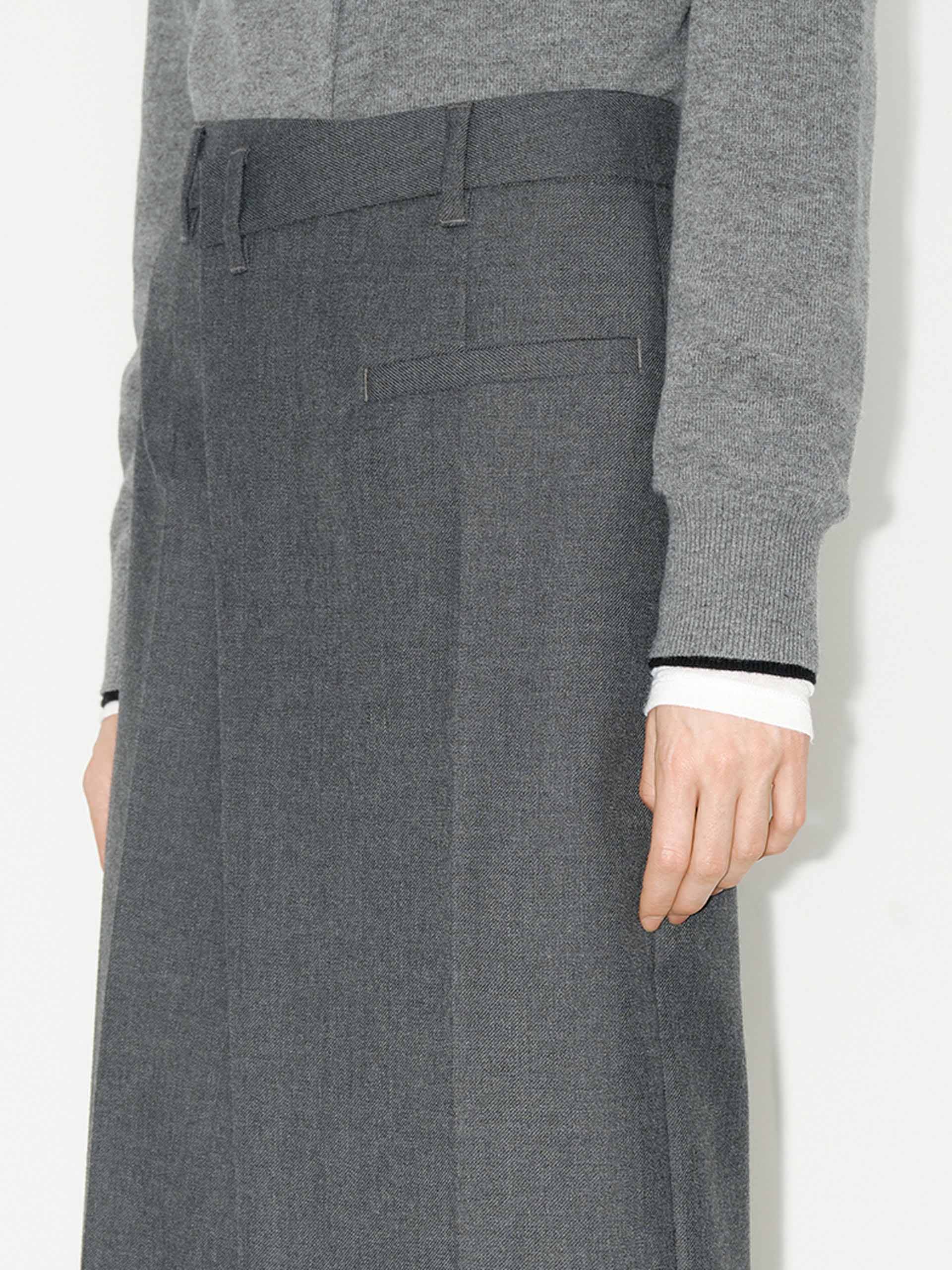 Wrap Detail Slit Maxi Skirt - Image 6