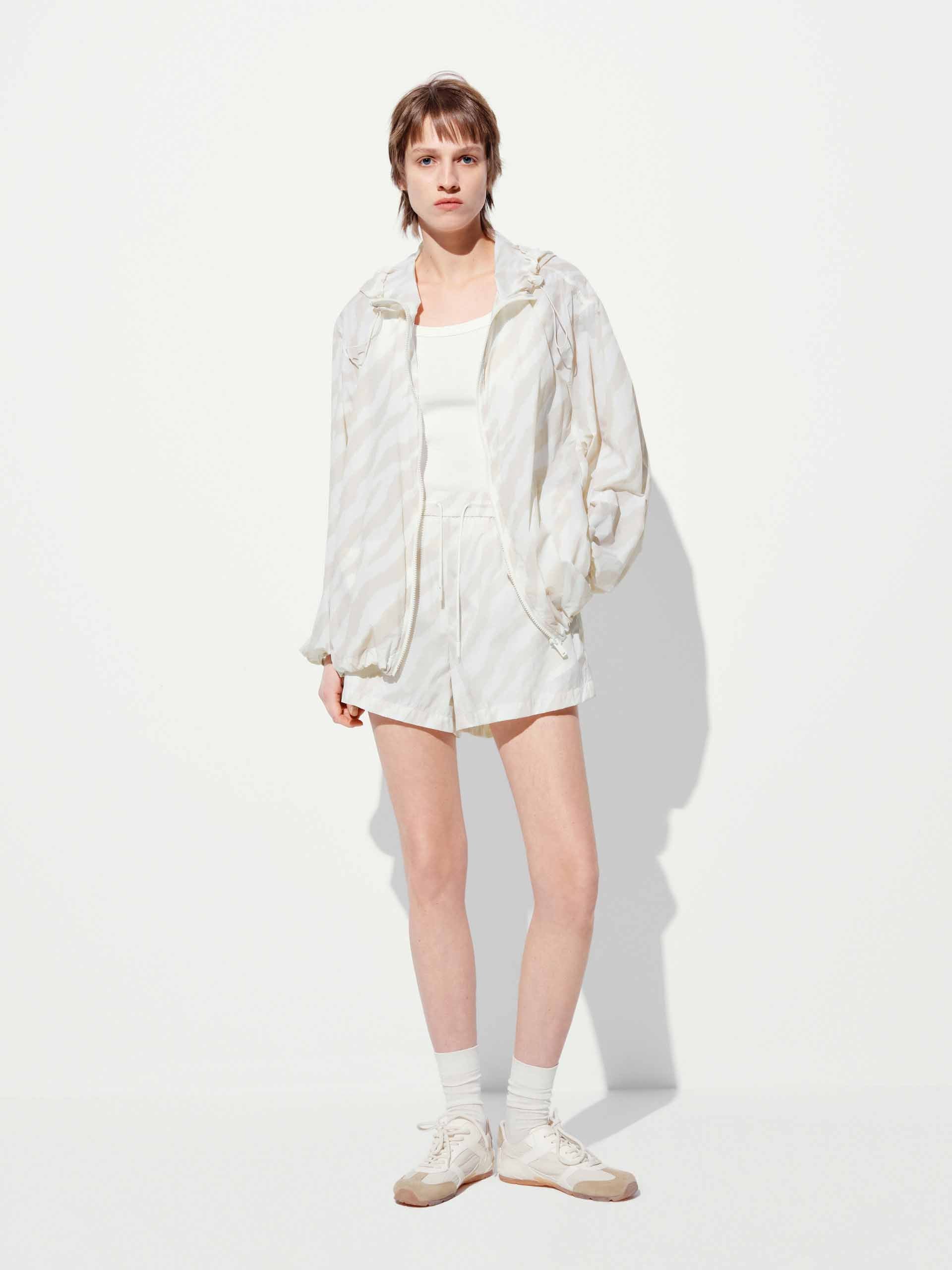 Zebra Pattern Hooded Coat - Image 2