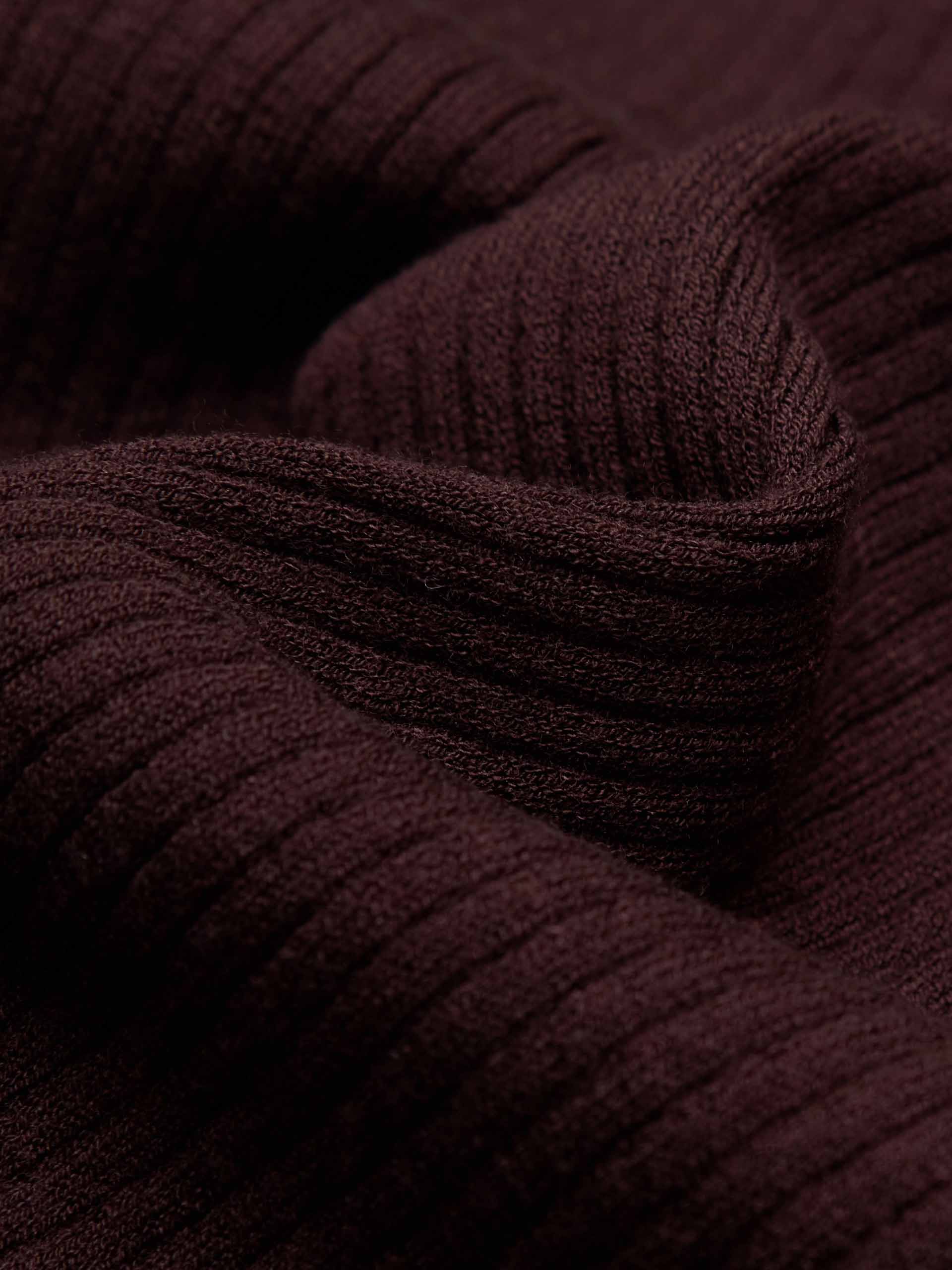 Zip Closure Ribbed Cardigan - Image 4