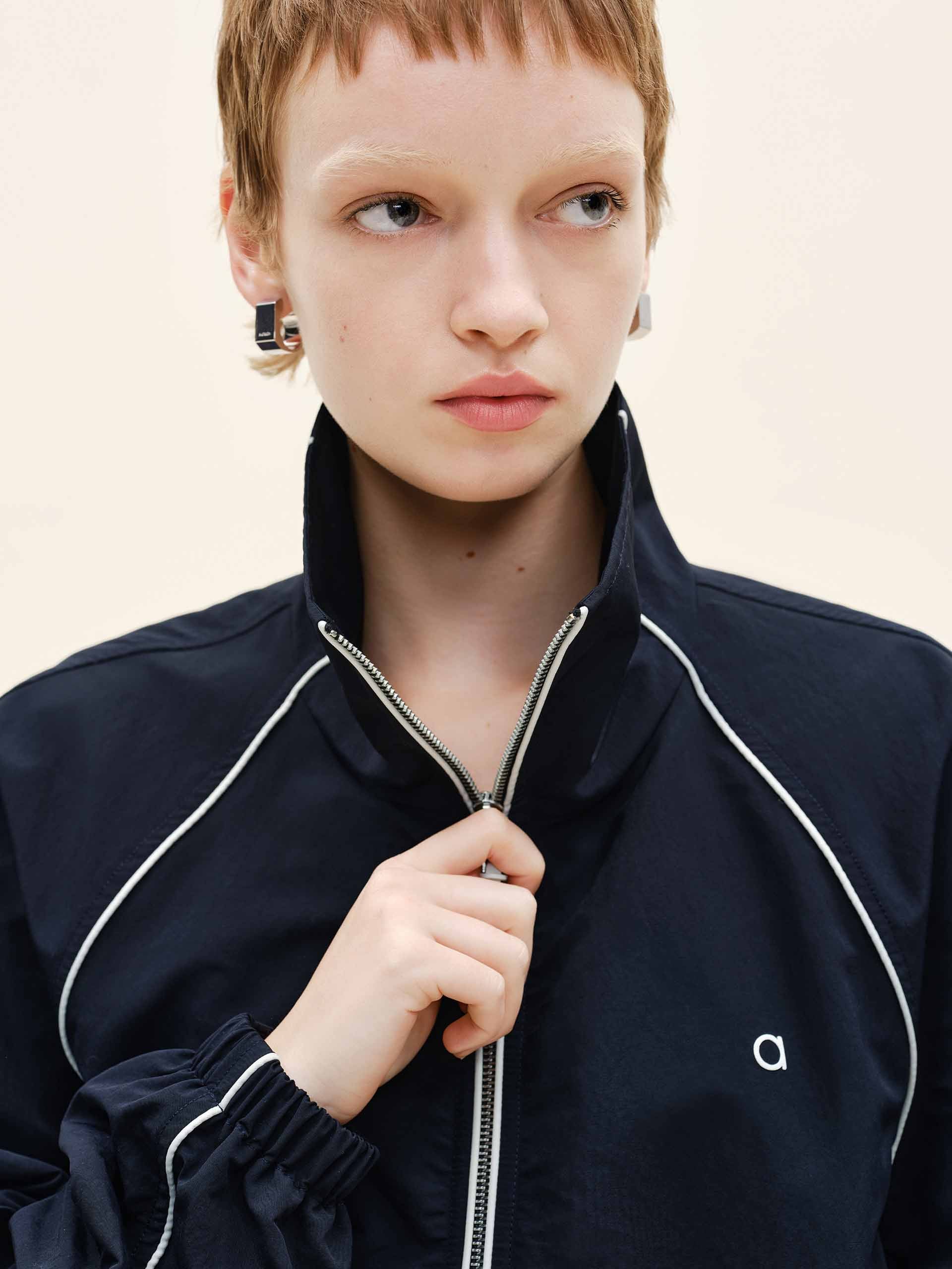 Zipper Closure Sport Jacket - Image 7